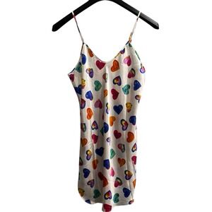 Vintage Romantic Moods Y2K Slip Dress S Satin Mini Romantic‎ Coquette Feminine